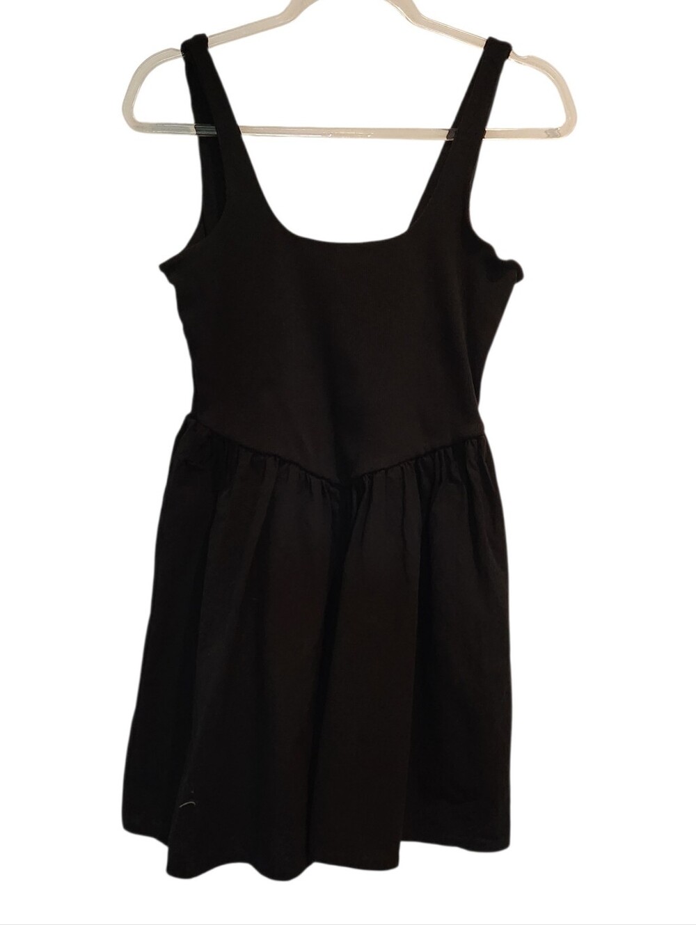 No Boundaries Black Goth Lolita Full Flowy Basque Waist Fress Large